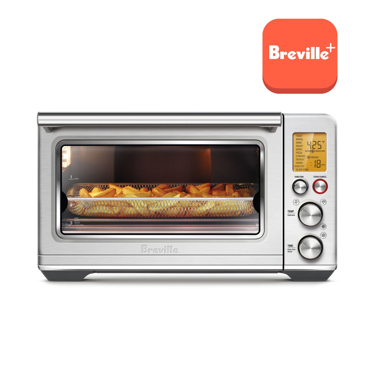 Smart Oven Air Fryer, Brushed Stainless Steel