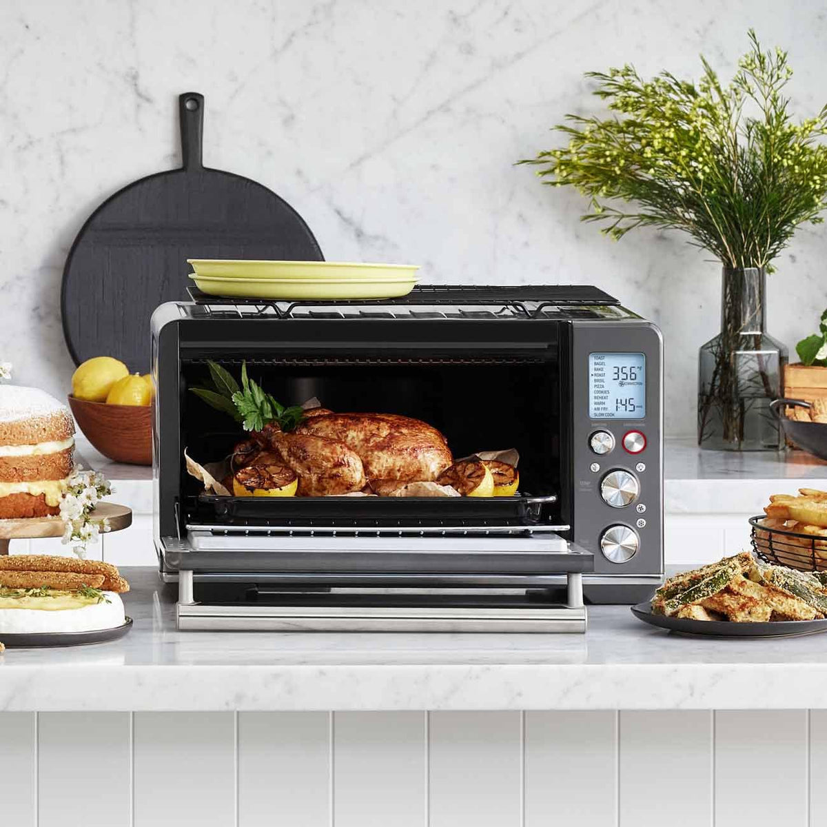 Smart Oven Air Fryer, Brushed Stainless Steel