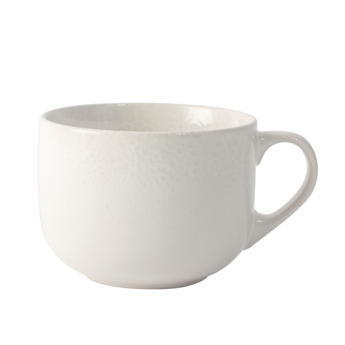 CANVAS Snow Stoneware Mug, 21-oz
