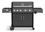 Revolution II 5-Burner Grill and Griddle Combo LP Gas BBQ