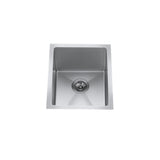 15-in Type 304 Stainless Steel Near-Zero Bar Sink