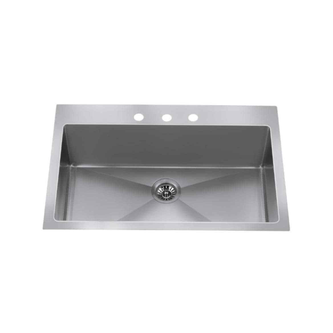 Dual Mount Single Bowl Sink