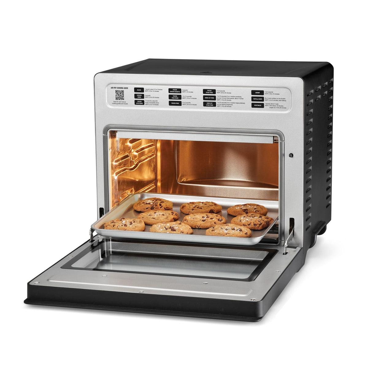 Air Fryer Toaster Oven with Double Layer Door, 26-L