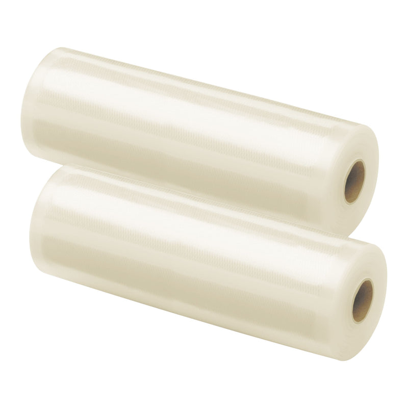 Universal Biodegradable Food Preservation Vacuum Sealer Rolls, 8-in, 2-pk H8071