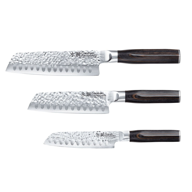 PRO DAMASHIRO EMPEROR SANTOKU 3PC SET B2734