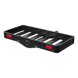 18113 Aluminum Hitch Mount Basket-Style Cargo Carrier, Fits 2-in Receivers, 49 x 22-in
