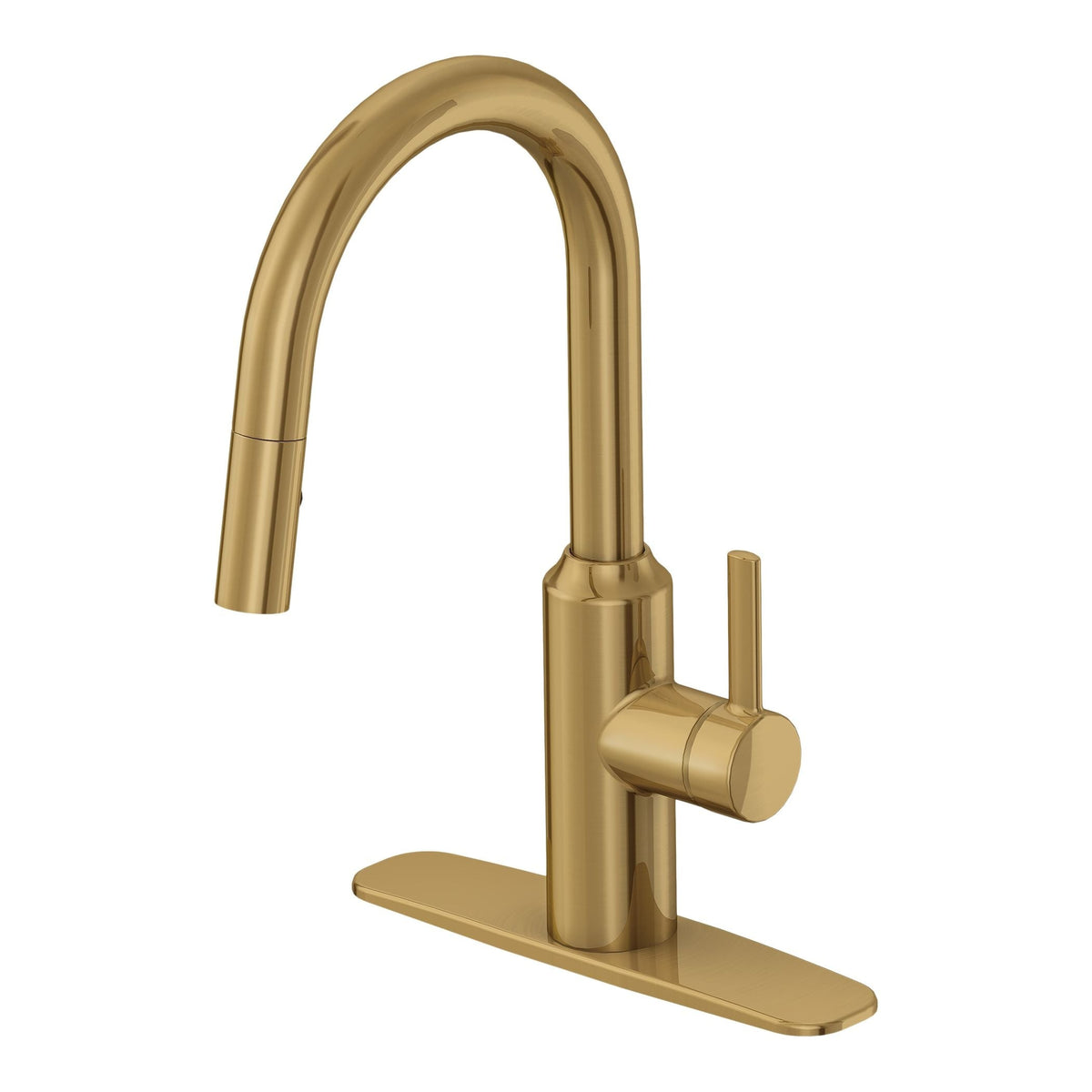 Colby Single-Handle Pull-Down Kitchen Faucet, Brushed Bronze