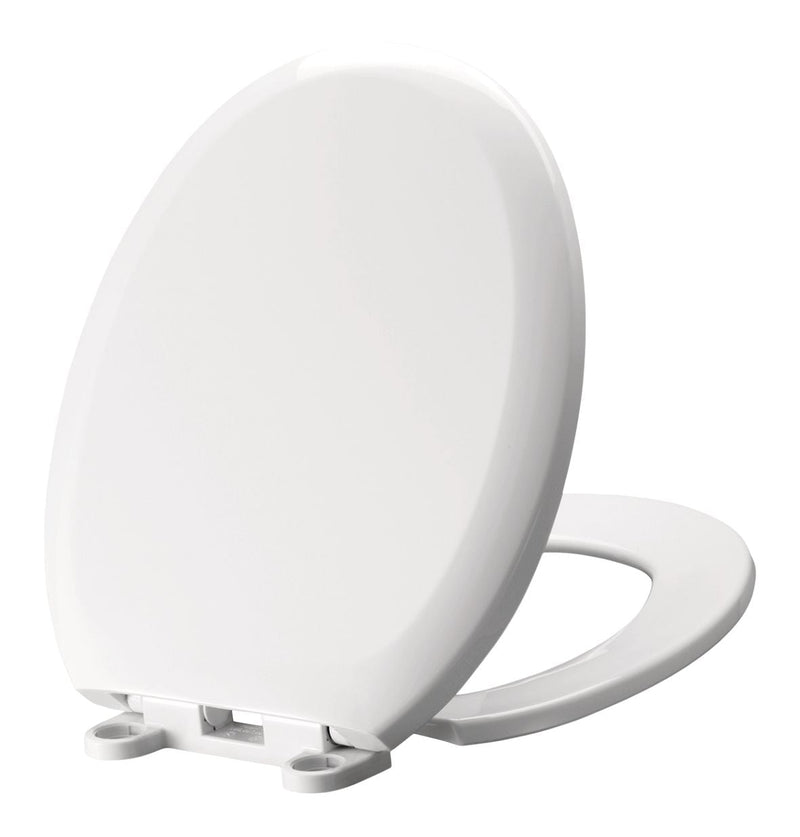 Plastic Slow Close Round Toilet Seat, Antibacterial L562