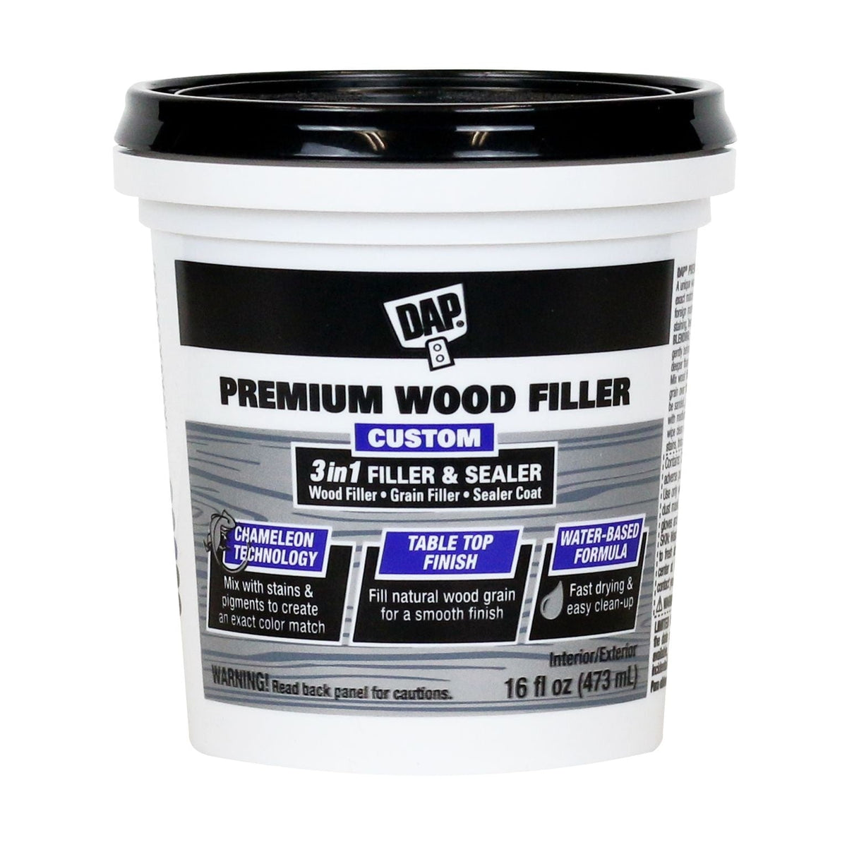 Premium Wood Filler, 473-mL