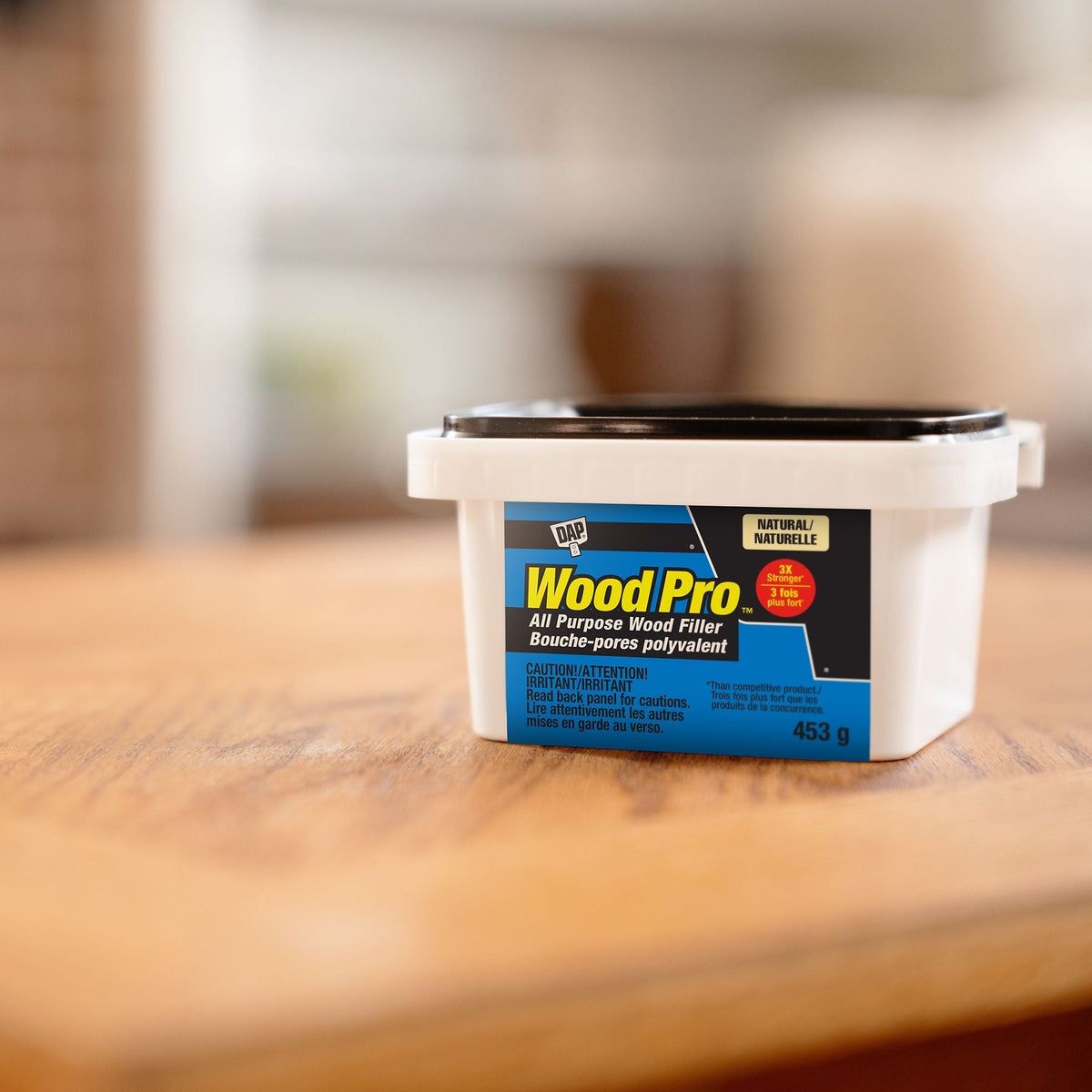 WOODPRO All Purpose Wood Filler, Natural, 453-g