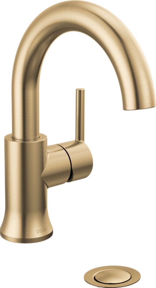 1-Handle High-Arc Lavatory Faucet, Champagne Bronze A249