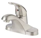 Delta Faucet Principals Single Handle 4-in Centreset Bathroom Sink Faucet, WaterSense Certified, Brushed Nickel