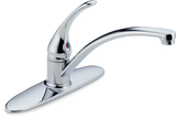 Delta Faucet Principals Single Handle Kitchen Faucet, Chrome