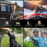 Expandable Garden Hose 100ft - New Patented Water Hose with 40 Layers of Innovative Nano Rubber