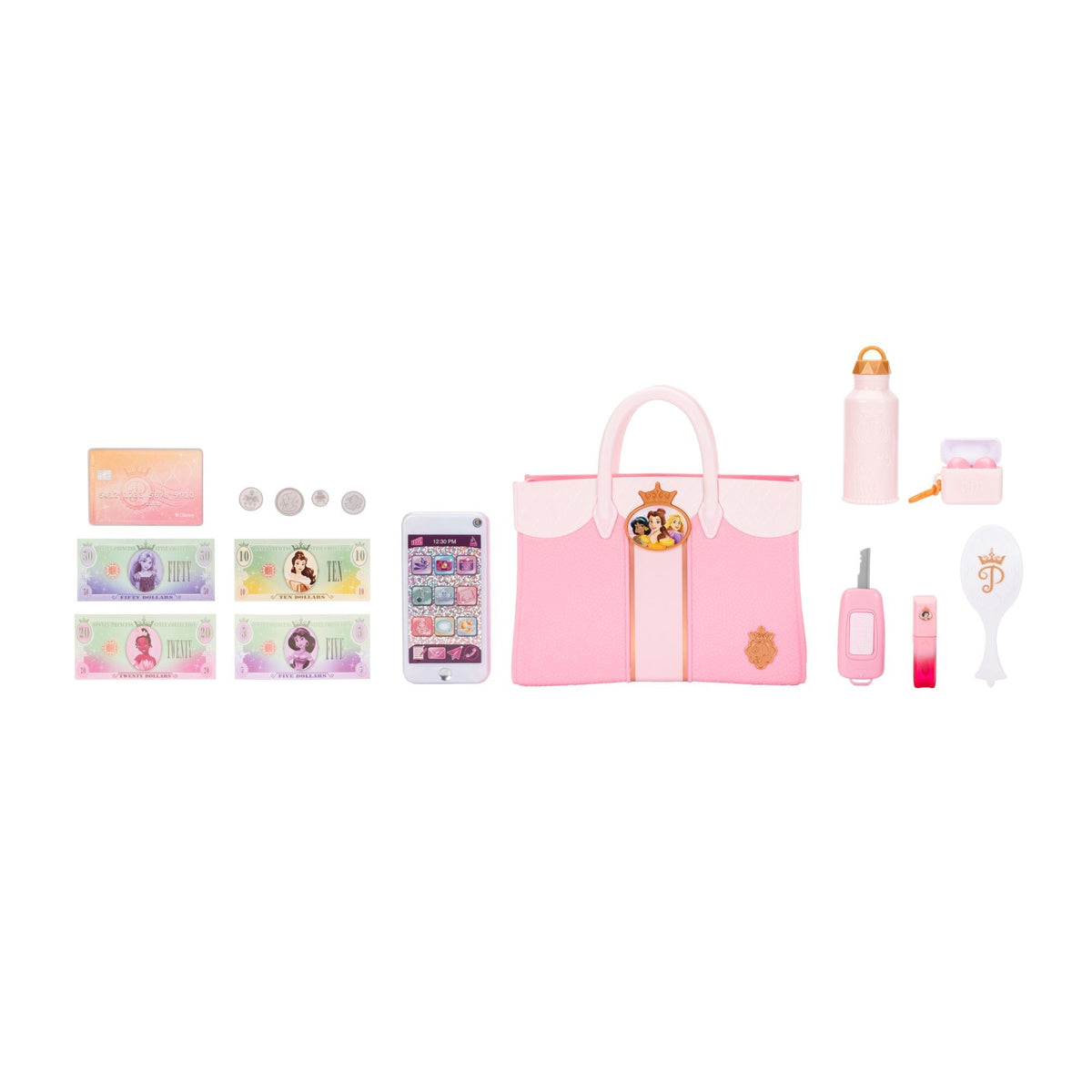 Princess Kids' Style Collection Everyday Essentials Deluxe Tote & Essentials Set for Ages 3+