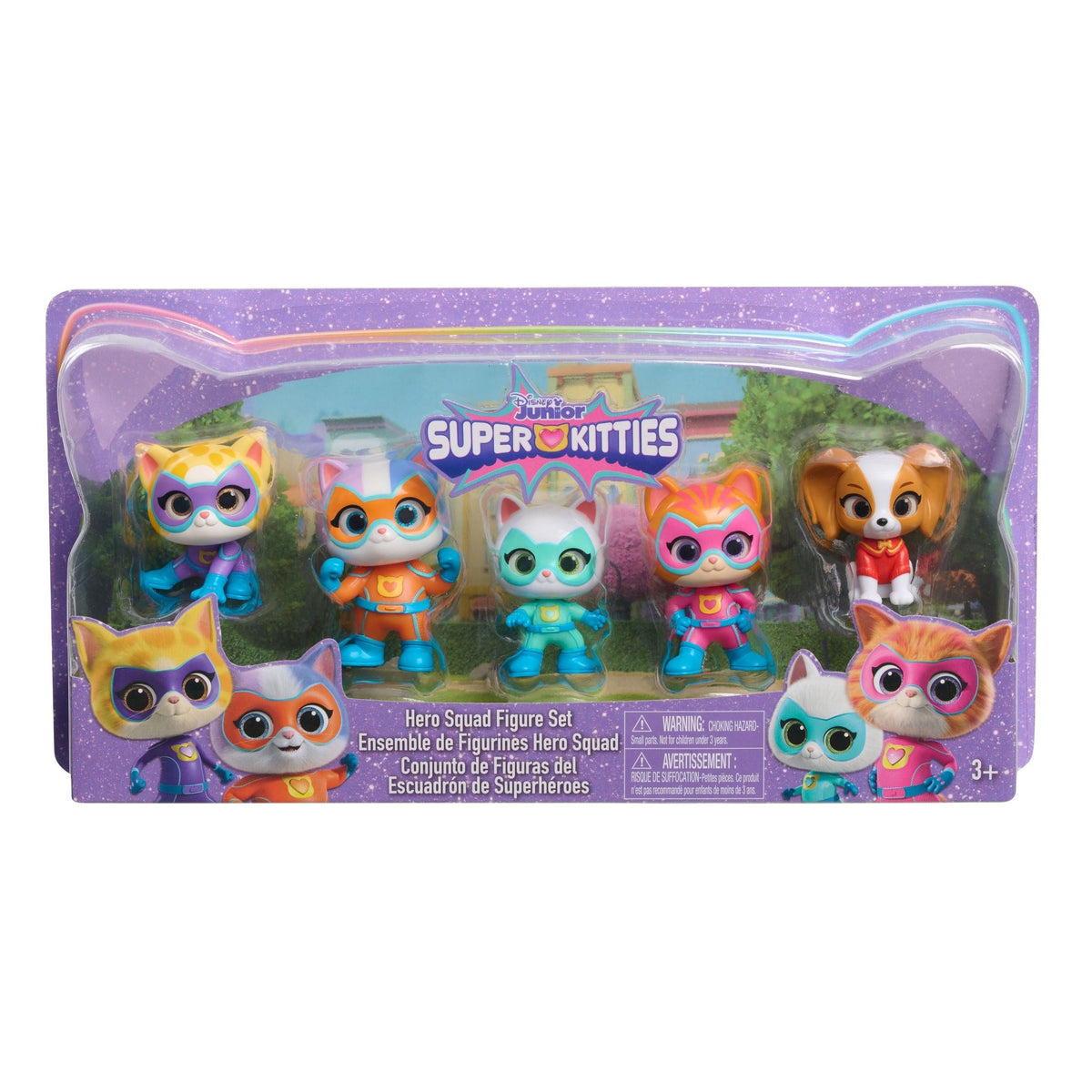 Collectible Hero Squad Figure Set, 5-pc