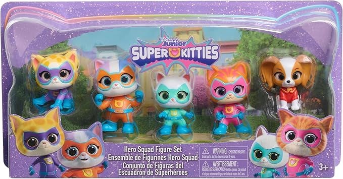 Collectible Hero Squad Figure Set, 5-pc