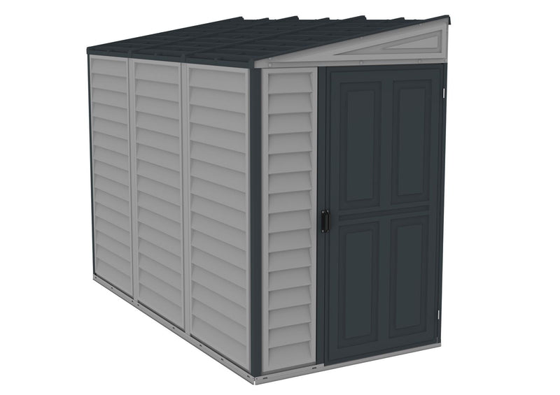 Sidemate Plus Compact/Narrow Outdoor Storage Shed, 4-ft x 8-ft F3598