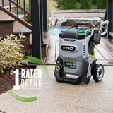 HPW3204-2 POWER+ 3200 PSI Pressure Washer with 2 x 6.0Ah Batteries and 320W Charger