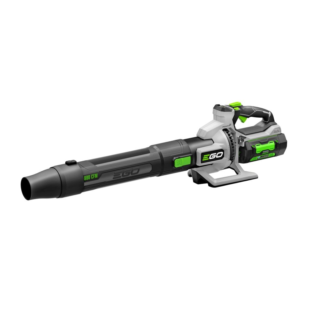 56V Brushless Cordless 880 CFM Carbon Fiber Leaf Blower Kit with (2) 4Ah Batteries and 320W Charger, LB8803-2