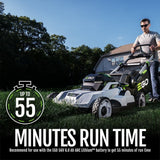 56V Cordless 21-in Push Lawn Mower with (1) 6.0Ah Battery and (1) 320W Charger, LM2114