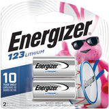 2-pk CR123 3V / 3 Volt Lithium Photo Batteries