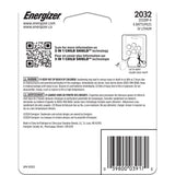 6-pk CR2032 3V / 3 Volt Lithium Coin Cell Batteries, Long Lasting