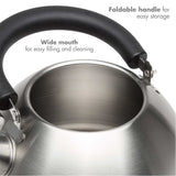 Stainless Steel Stovetop Kettle, 1.4-L