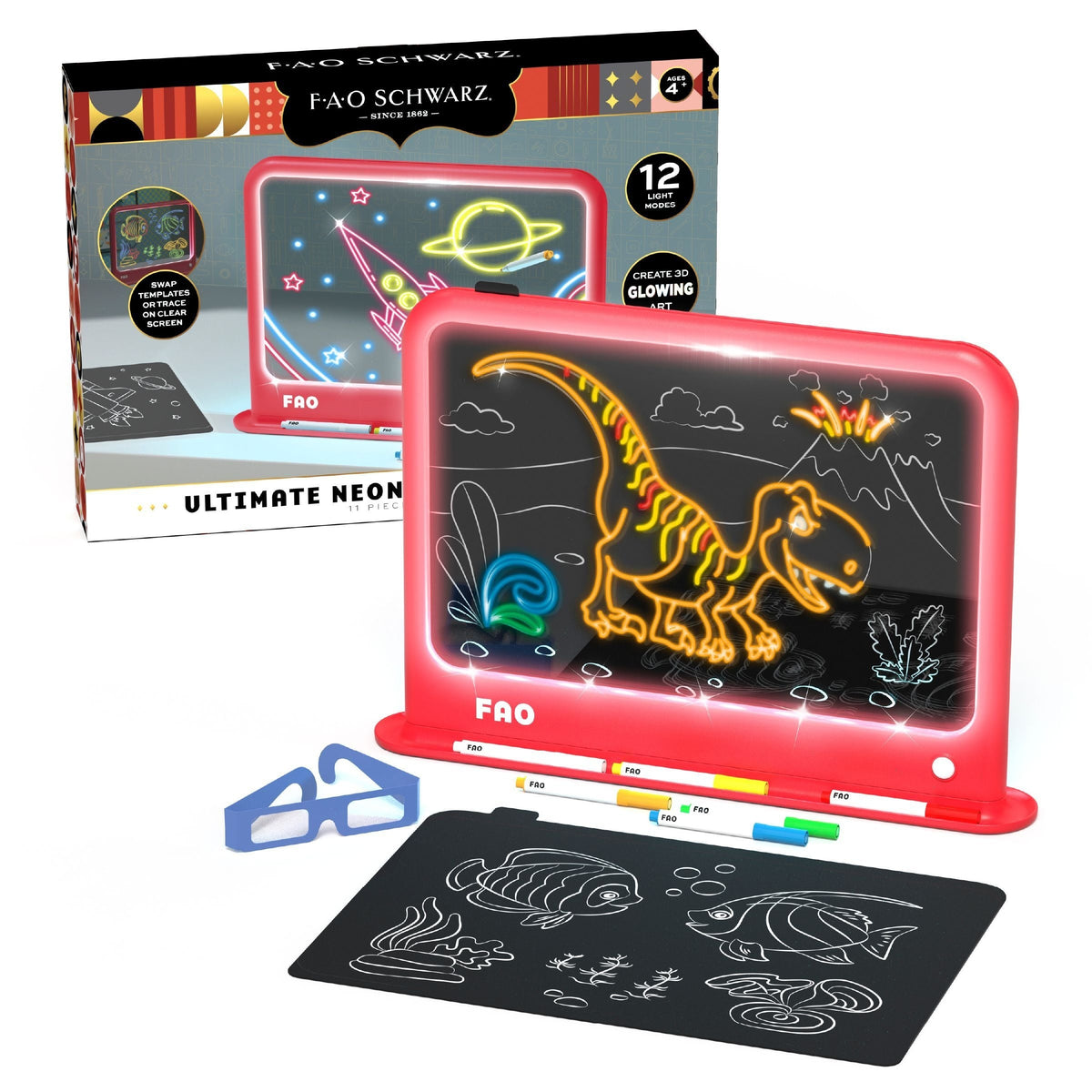 Drawing Light Designer Deluxe, Red