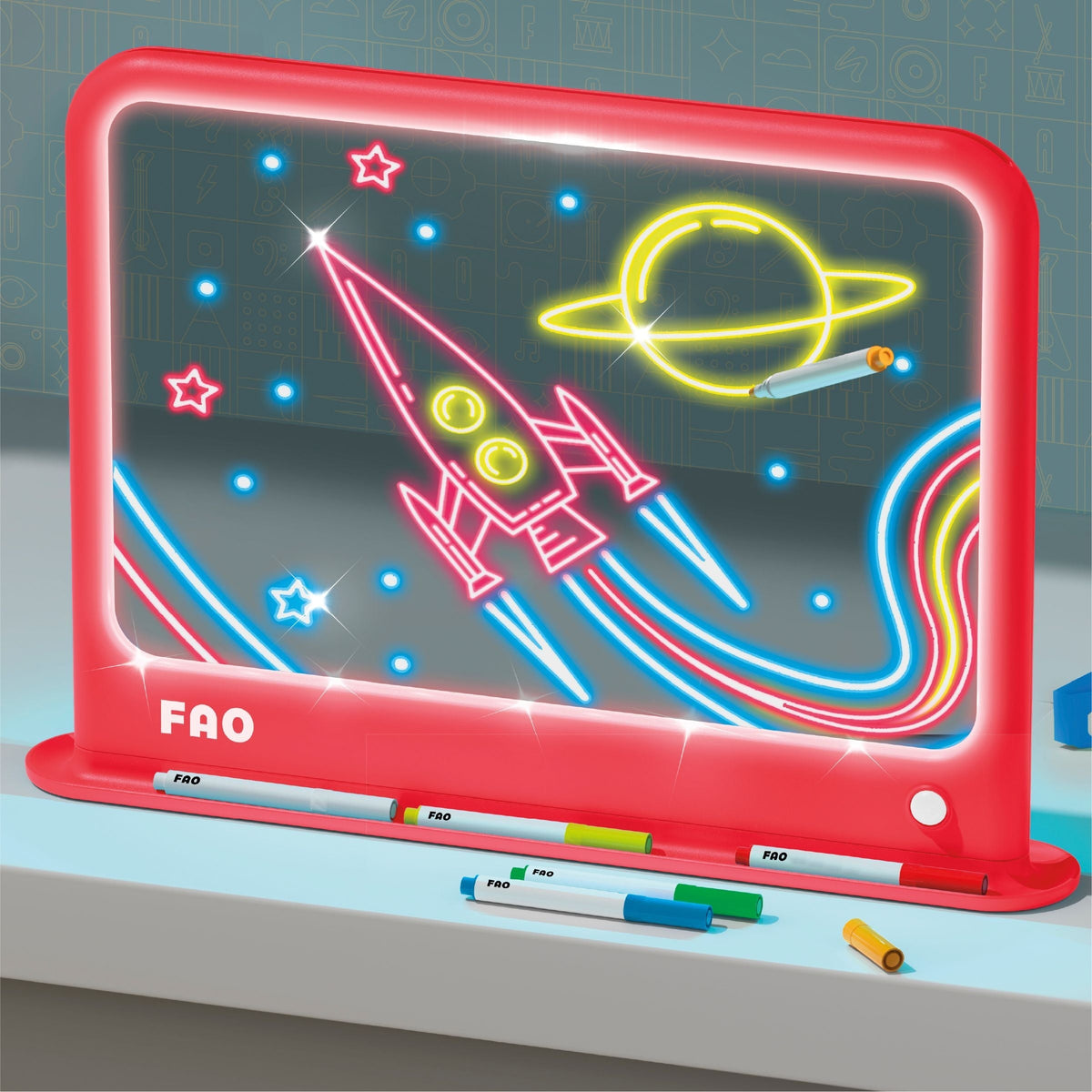 Drawing Light Designer Deluxe, Red