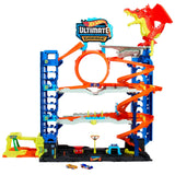 City Ultimate Garage Playset with 2 Die-Cast Cars, Storage for 50 Cars Child Age 4-8