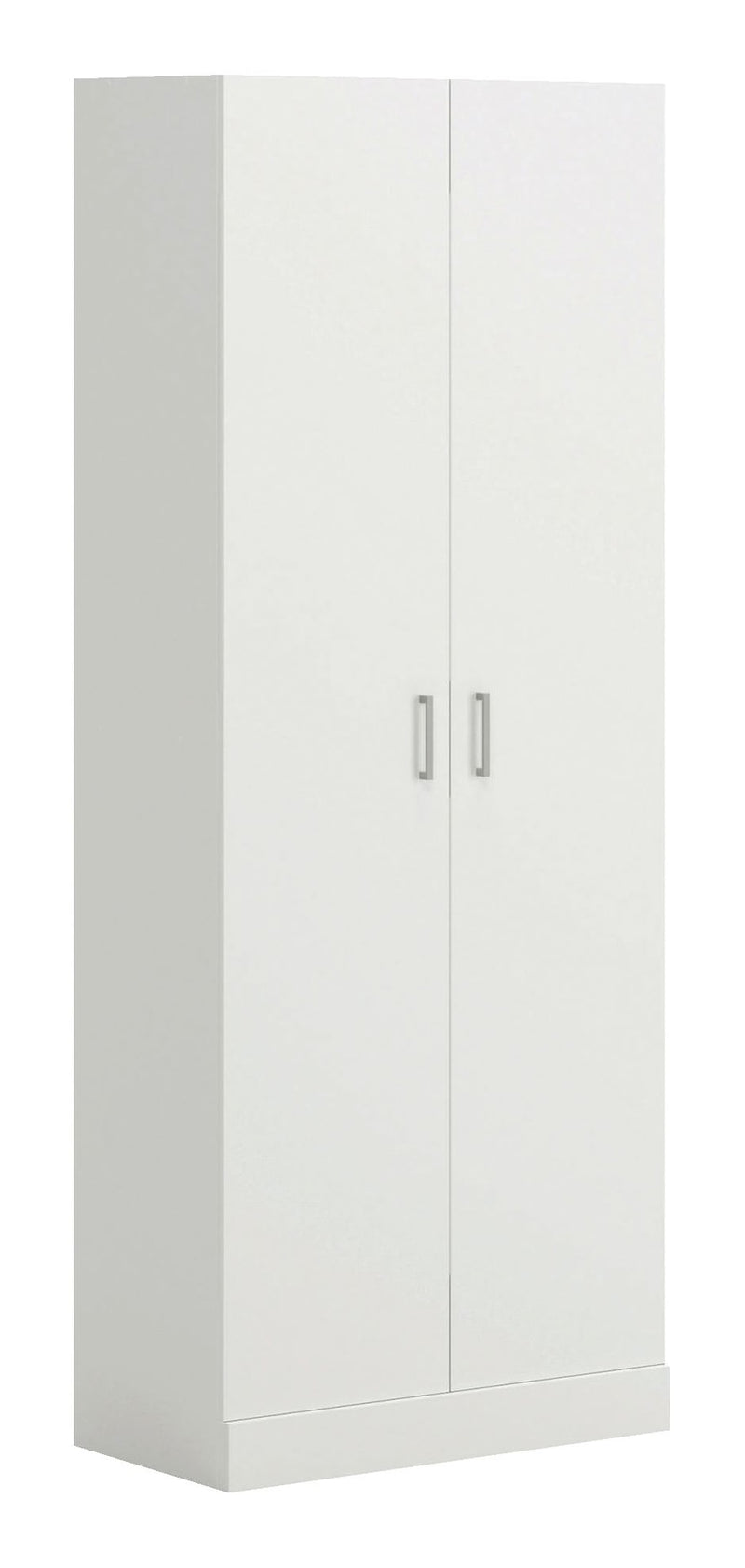 2-Door Storage/Pantry Cabinet With Adjustable Shelves, White O5100