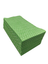 FRANK All-Purpose Machine Washable Cleaning Cloths, Green, 60-pk