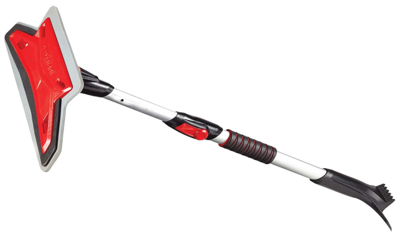 Telescopic Pivoting Head and Scratch-Free EVA Foam Snow Brush With Ice Scraper, 52-in H3474