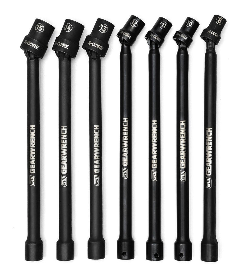3/8-in Drive Impact Extension Socket Set, 7-pc, 3/8-in, Metric C727