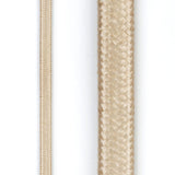 Globe 9-ft 16/2 Fabric Extension Cord, Right Angle Plug, 3 Outlets, Gold