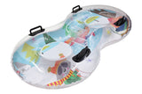 2-Person Duo Inflatable Winter Snow Tube