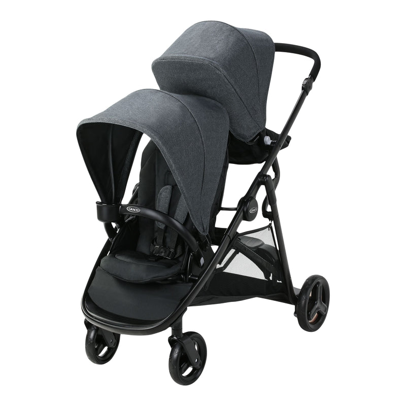 Ready2Grow 2.0 Double Stroller, Foldable and Lightweight Baby Stroller, Rafa C2666