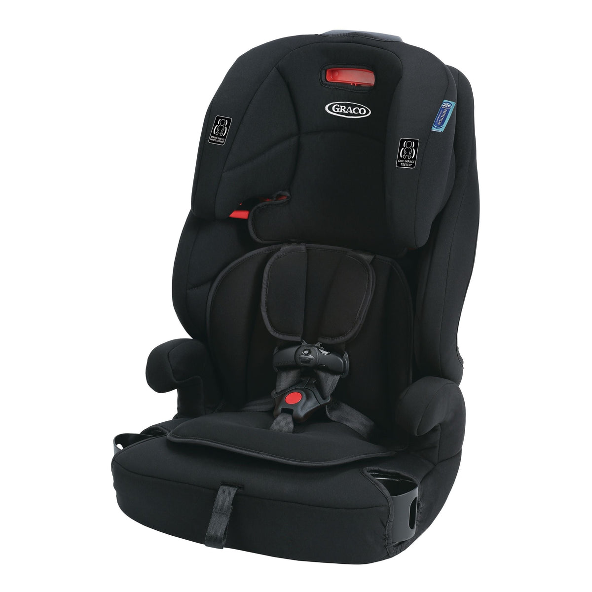 Tranzitions 3-in-1 Harness Booster Seat, Black