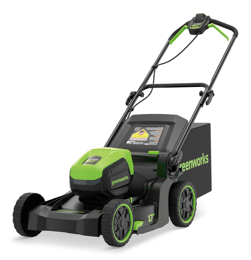 60V 17-in Push Lawn Mower with 4.0 Ah Battery & 3A Charger W1959