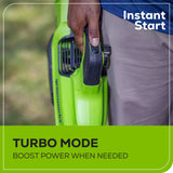 60V 630CFM 170MPH Leaf Blower 2.5Ah Battery 3A Charger