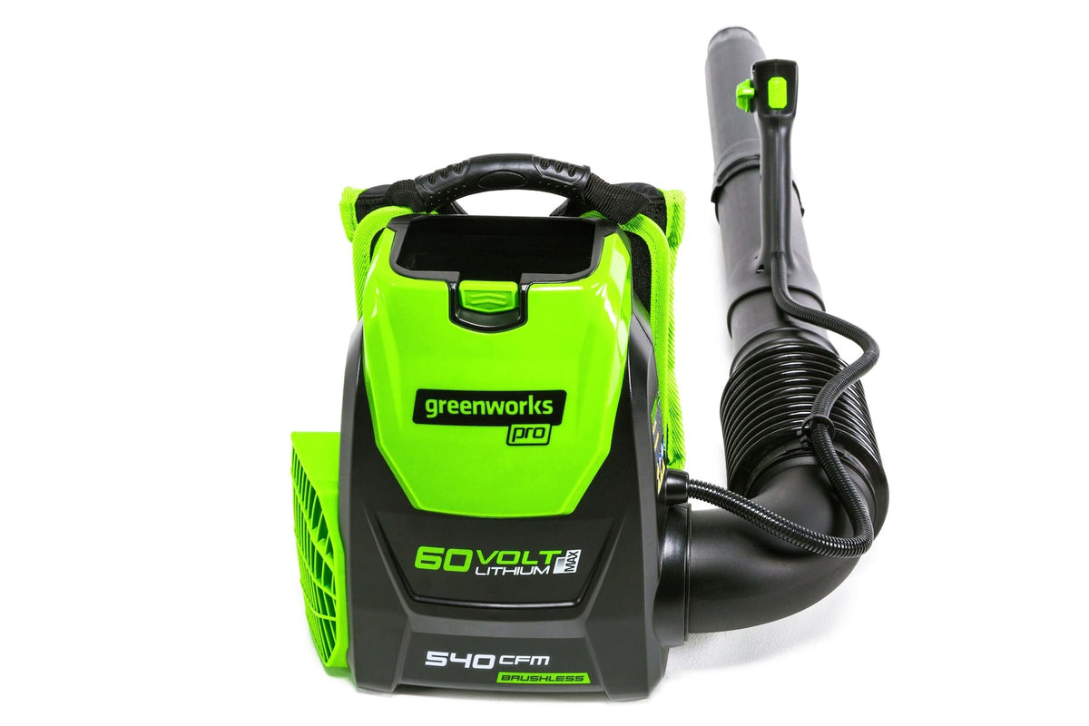 Pro 60 V 160 MPH - 540 CFM Lithium-ion Backpack Leaf Blower, Tool Only