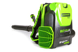 Pro 60 V 160 MPH - 540 CFM Lithium-ion Backpack Leaf Blower, Tool Only