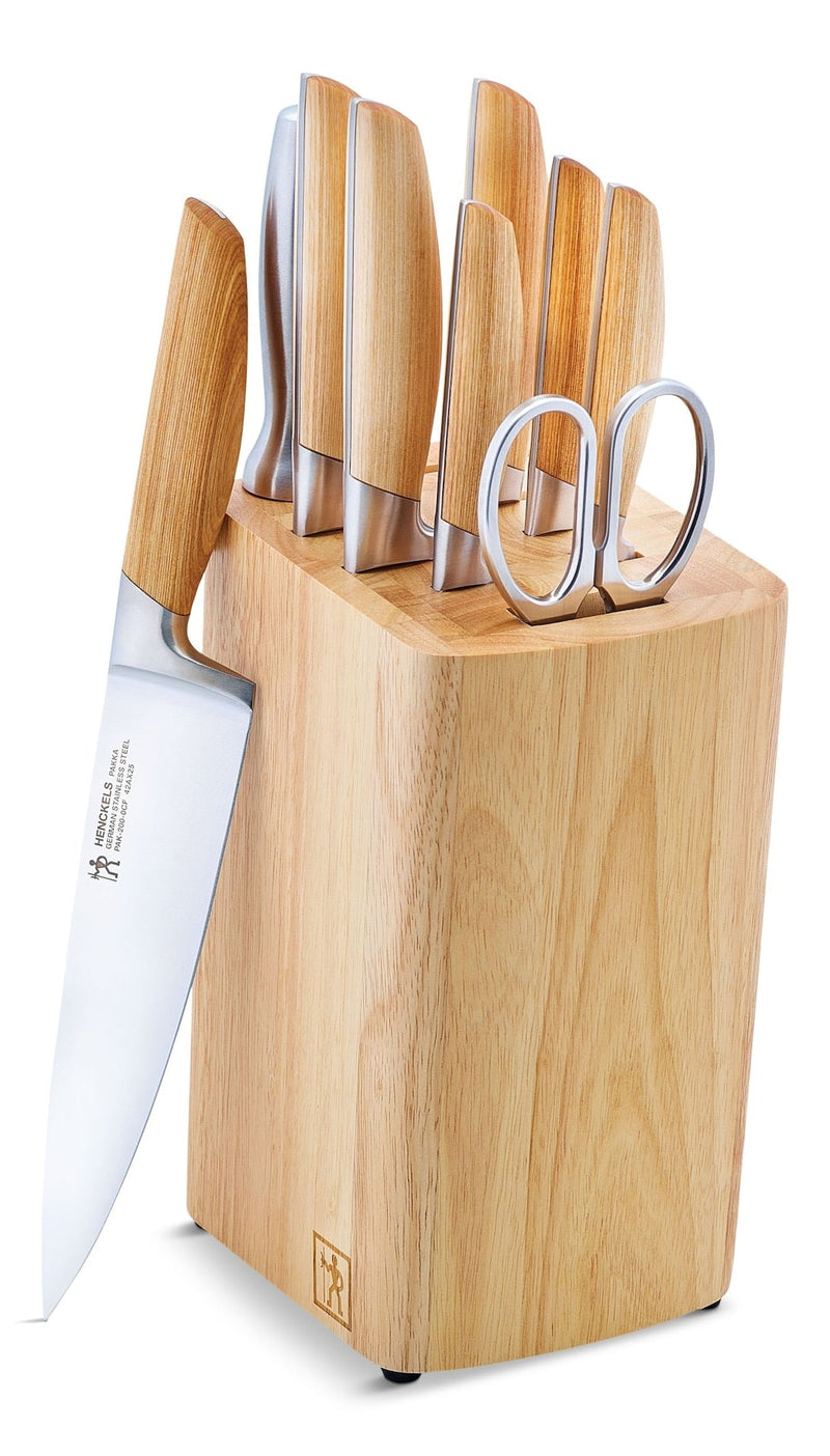 Pakka Knife Block Set with Wood Handle, 10-pc C835