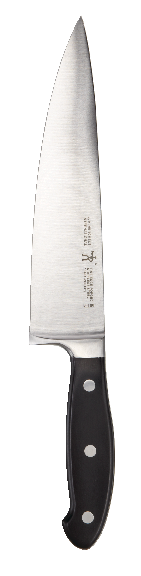 Stainless Steel Fine Edge Forged Chef's Knife, Ergonomic Grip, 8-in Y4334
