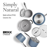 Heritage The Rock O Naturel Ceramic Non-Stick Cookset, 10-pc