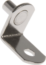 Shelf Support, For Book Shelves, 0.24-in, Nickel