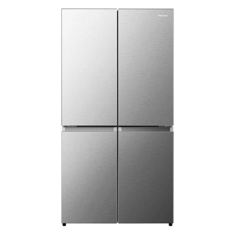 Hisense 24 in. 11.5 cu ft. Stainless Steel Top Mount Counter Depth Refrigerator with Recessed Handles T1771
