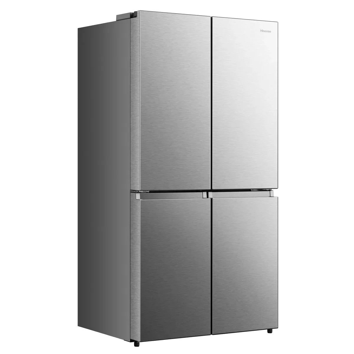 Hisense 24 in. 11.5 cu ft. Stainless Steel Top Mount Counter Depth Refrigerator with Recessed Handles
