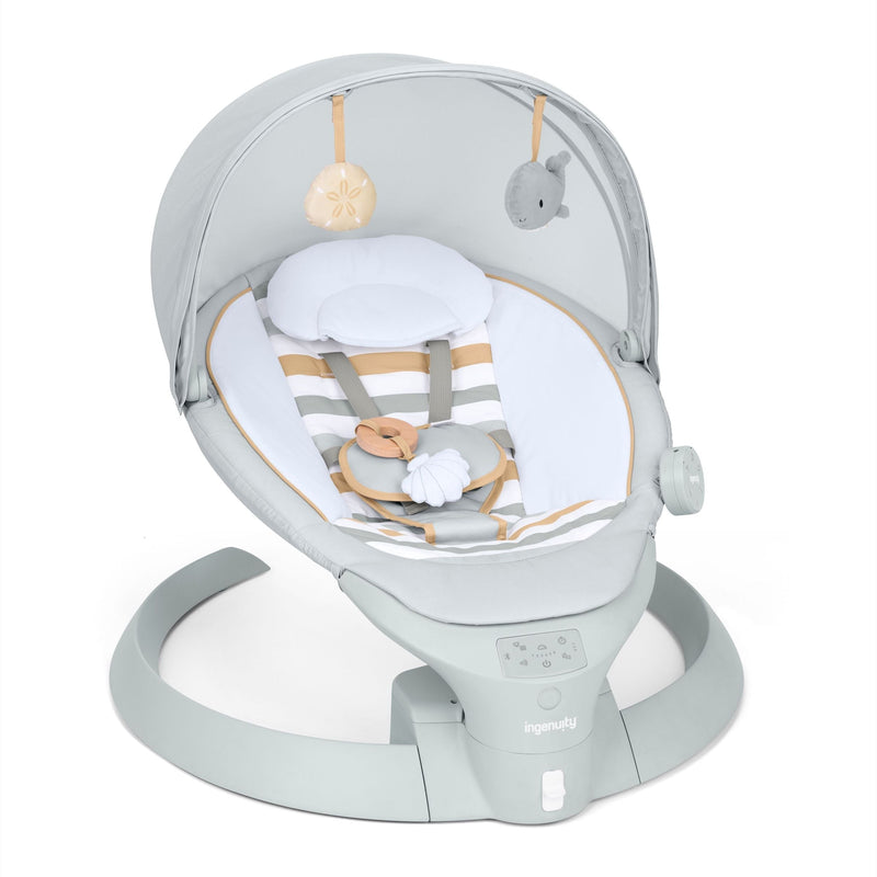 2-in-1 Bounce and Sway Baby Swing J9324